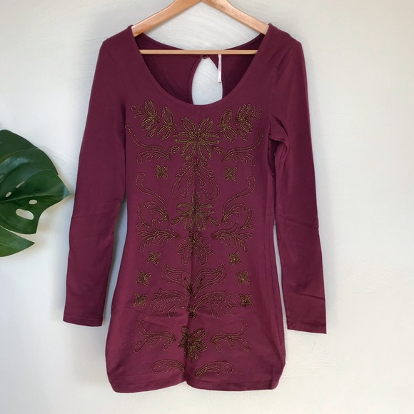 Free People Dresses & Skirts - Free People Embroidered Mini Dress